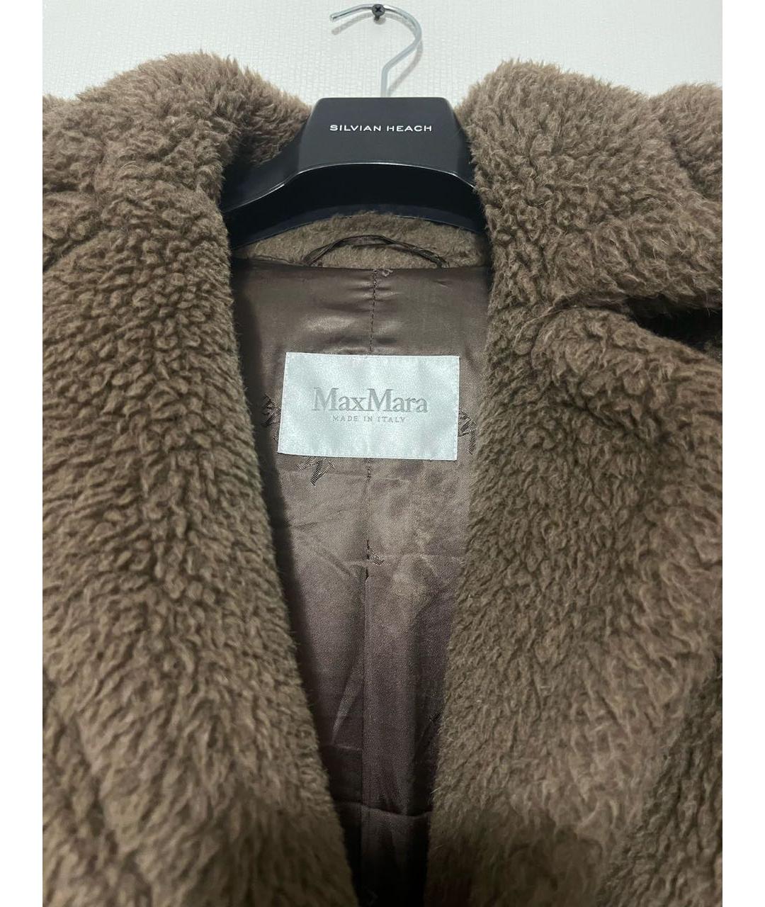 MAX MARA Коричневая шуба, фото 7