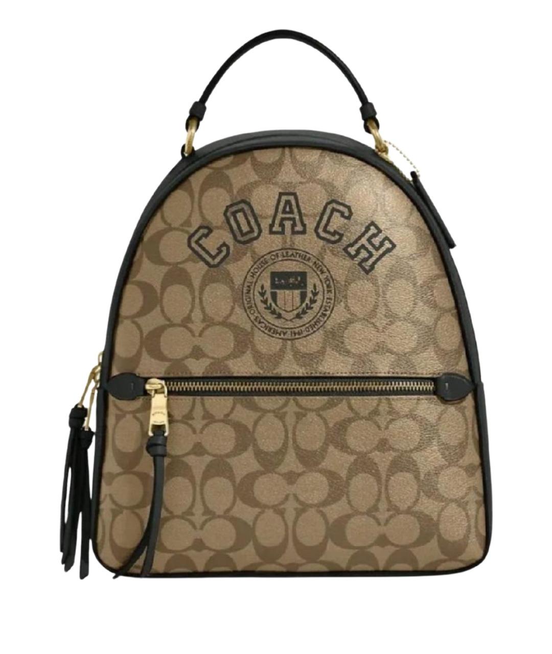 COACH Коричневый рюкзак, фото 1