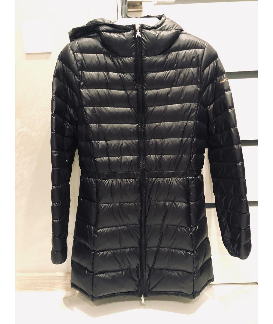 PATRIZIA PEPE Черная полиэстеровая куртка, фото 4