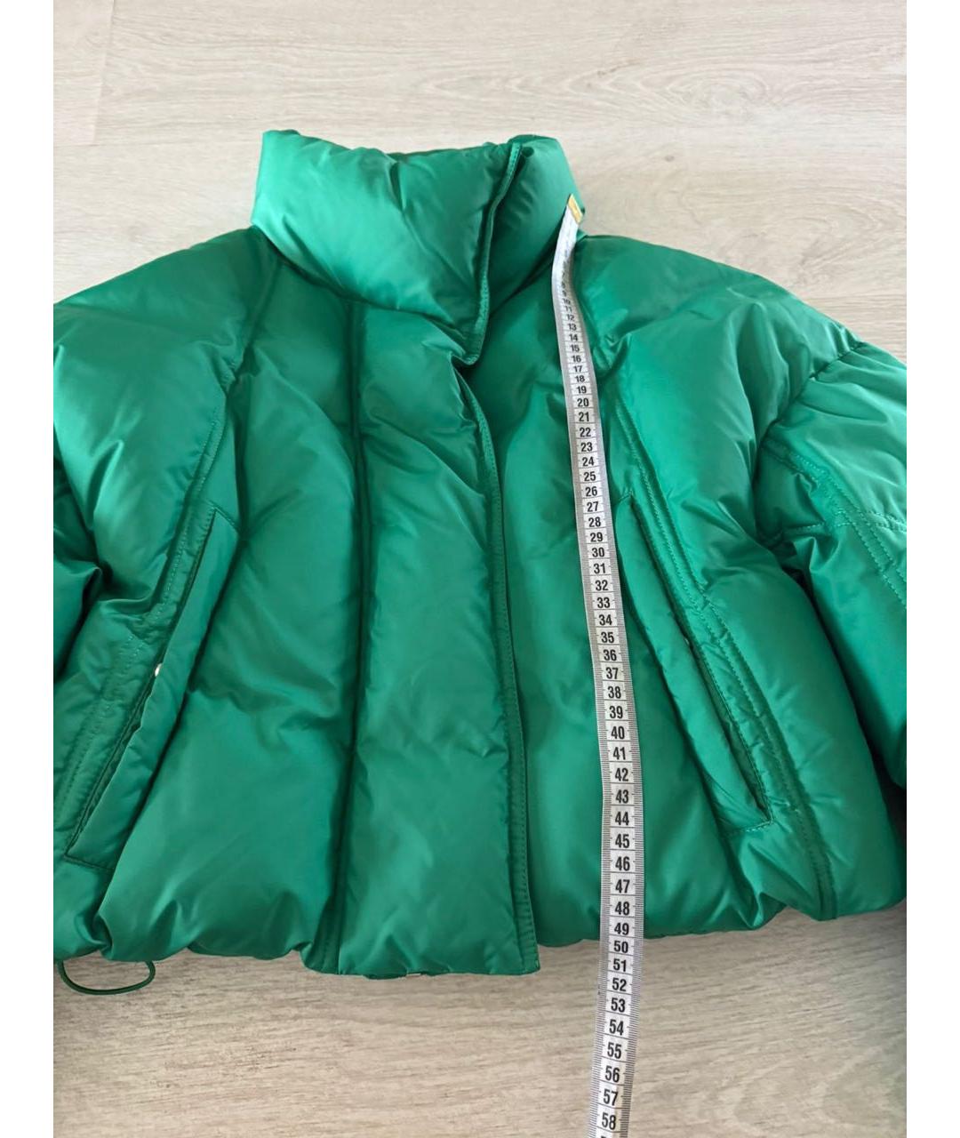 12 STOREEZ Зеленый пуховик, фото 7