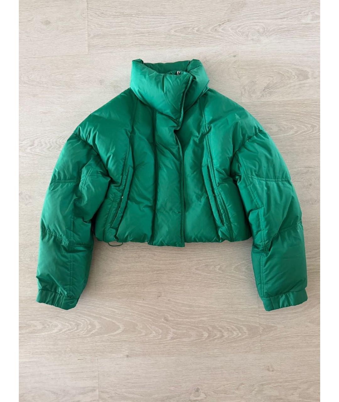 12 STOREEZ Зеленый пуховик, фото 9