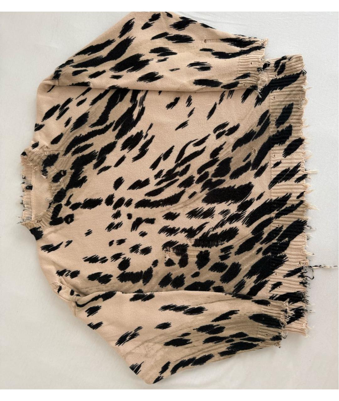 R13 Бежевый хлопковый джемпер / свитер, фото 3