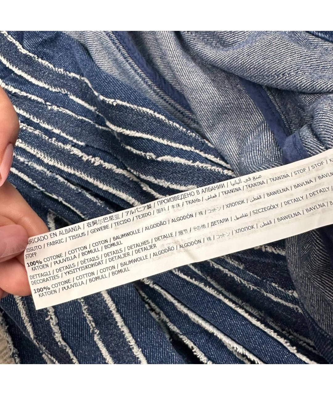 TWIN-SET Синий жакет/пиджак, фото 6