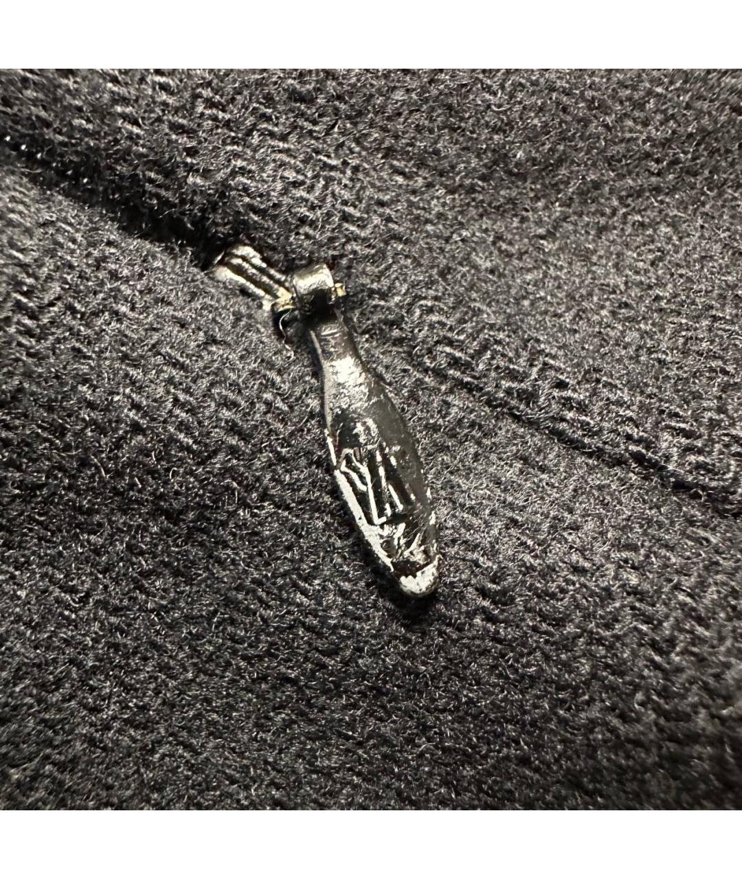 MONCLER Черное пальто, фото 3