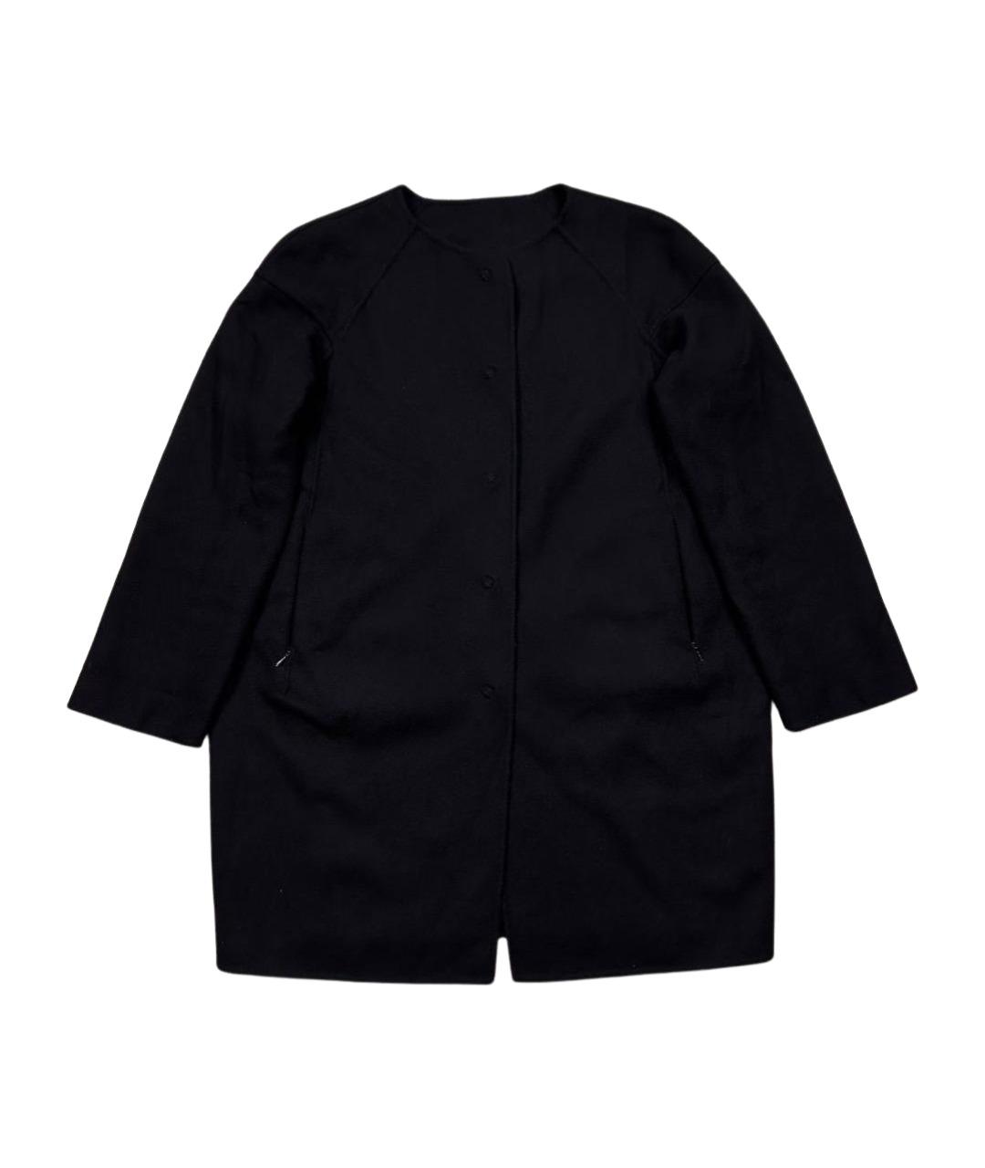 MONCLER Черное пальто, фото 1