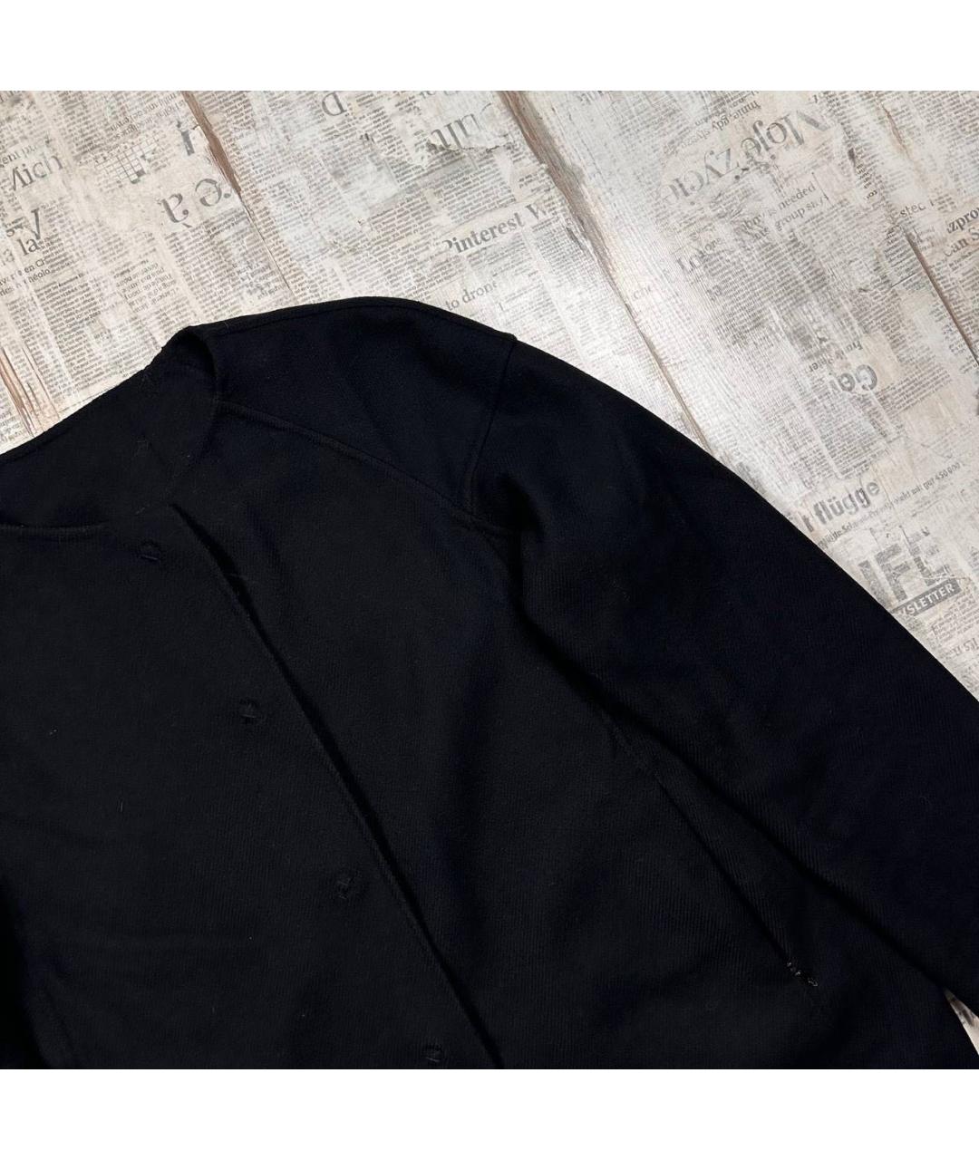 MONCLER Черное пальто, фото 2