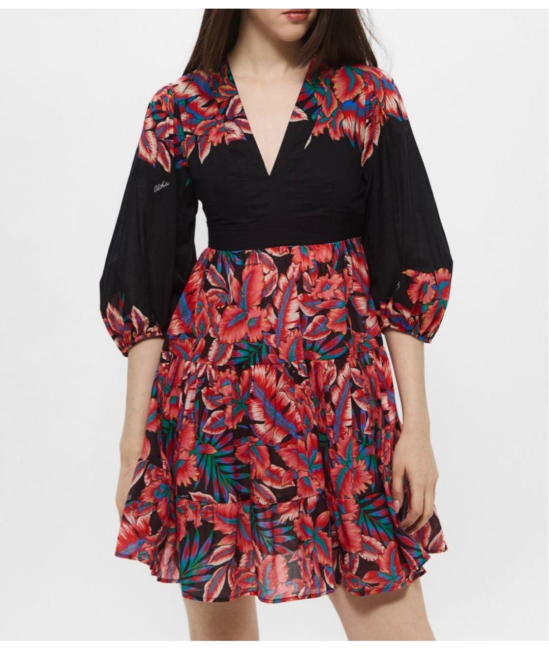 PINKO Мульти хлопковое повседневное платье, фото 2