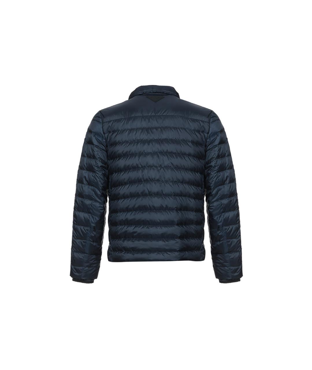 PRADA Темно-синий пуховик, фото 2