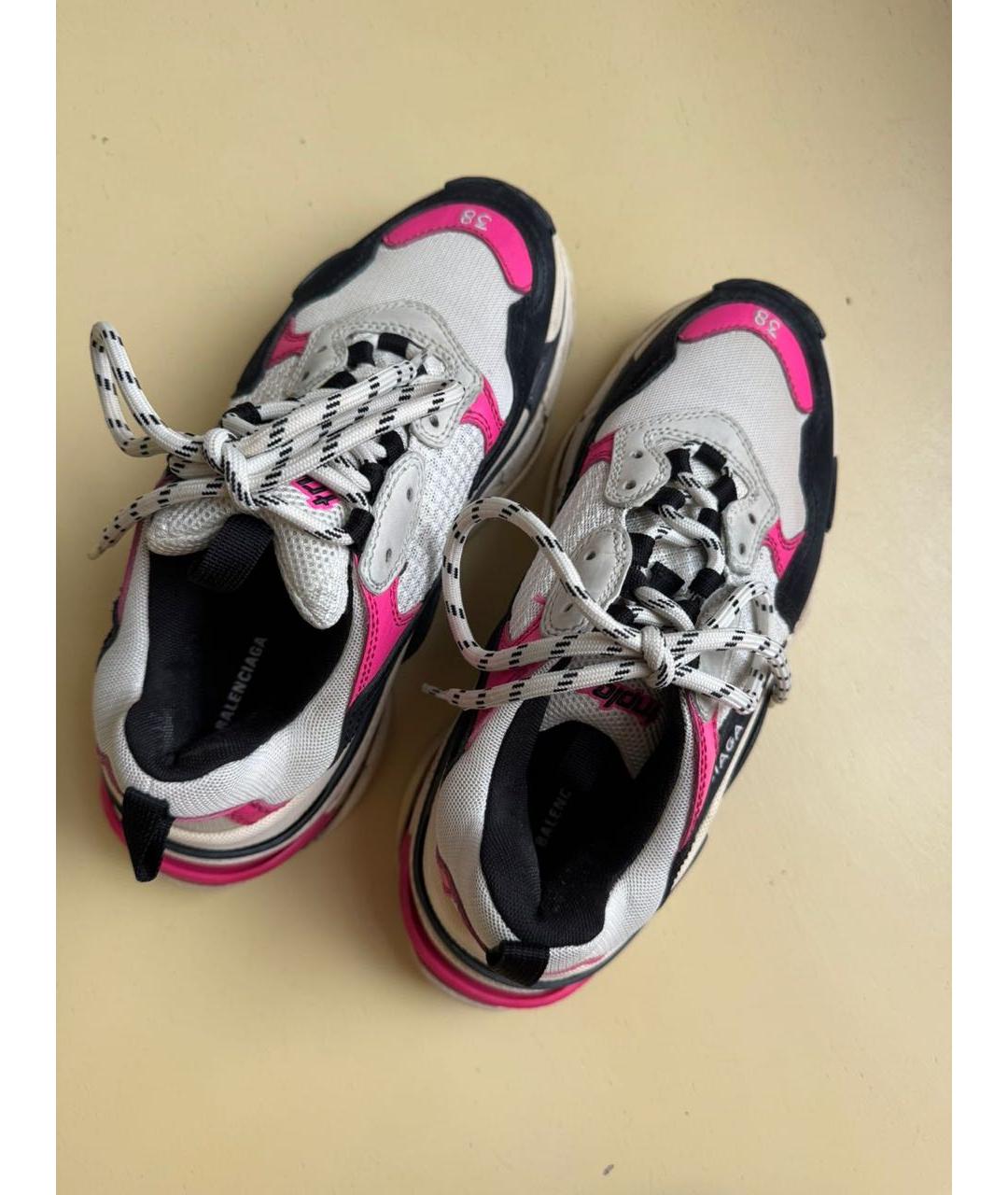 BALENCIAGA Мульти текстильные кроссовки, фото 2