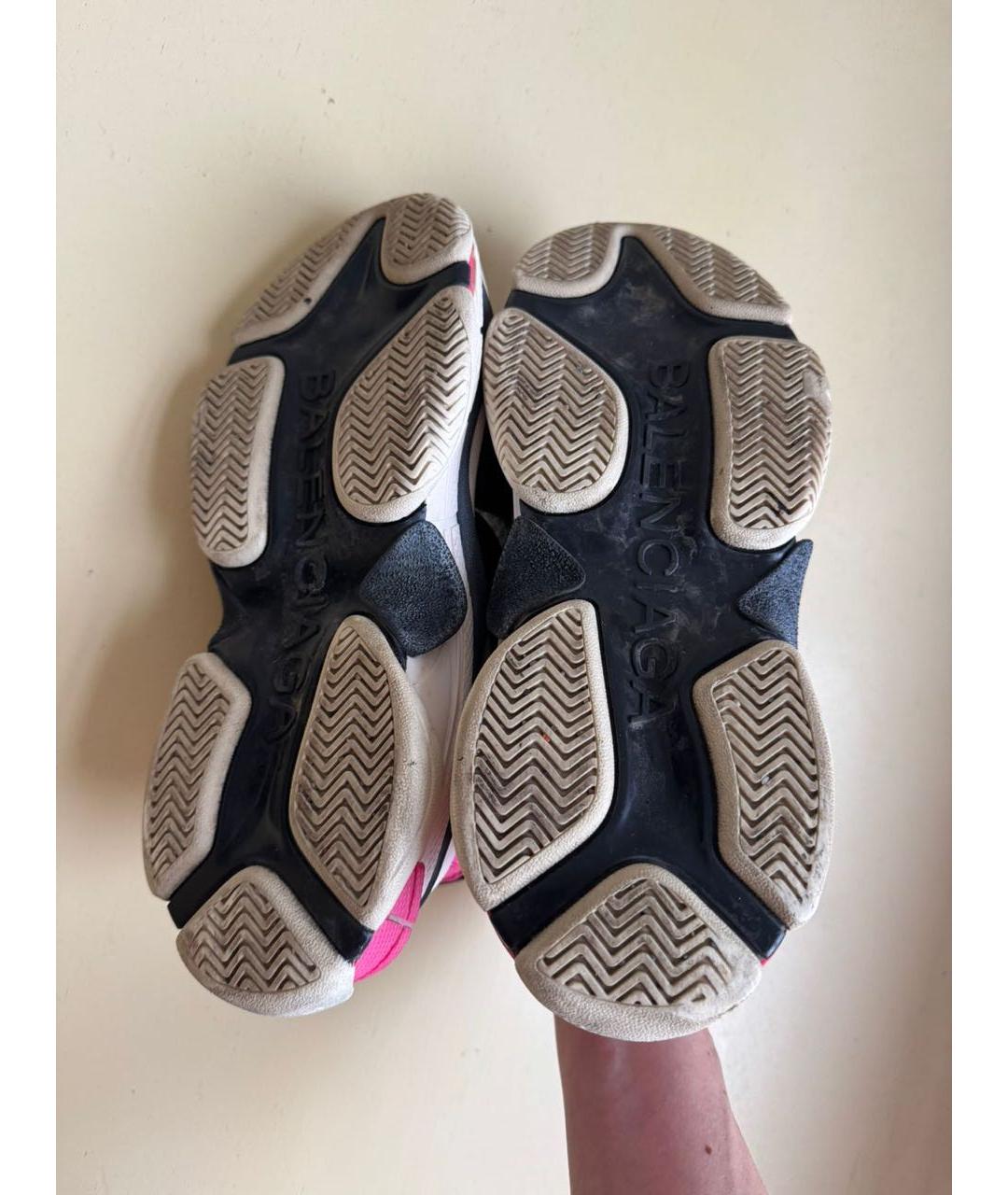 BALENCIAGA Мульти текстильные кроссовки, фото 3