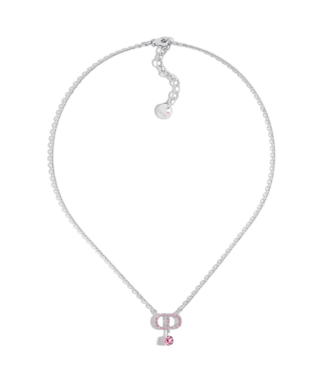 CHRISTIAN DIOR Серебряная металлическая подвеска, фото 2