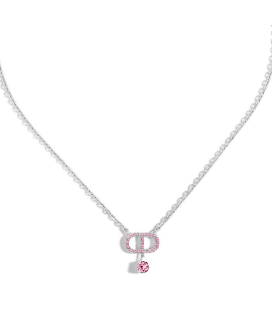 CHRISTIAN DIOR Серебряная металлическая подвеска, фото 1