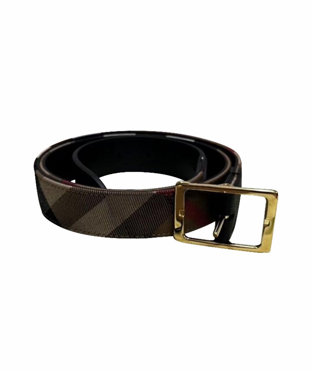 BURBERRY Коричневый ремень, фото 1