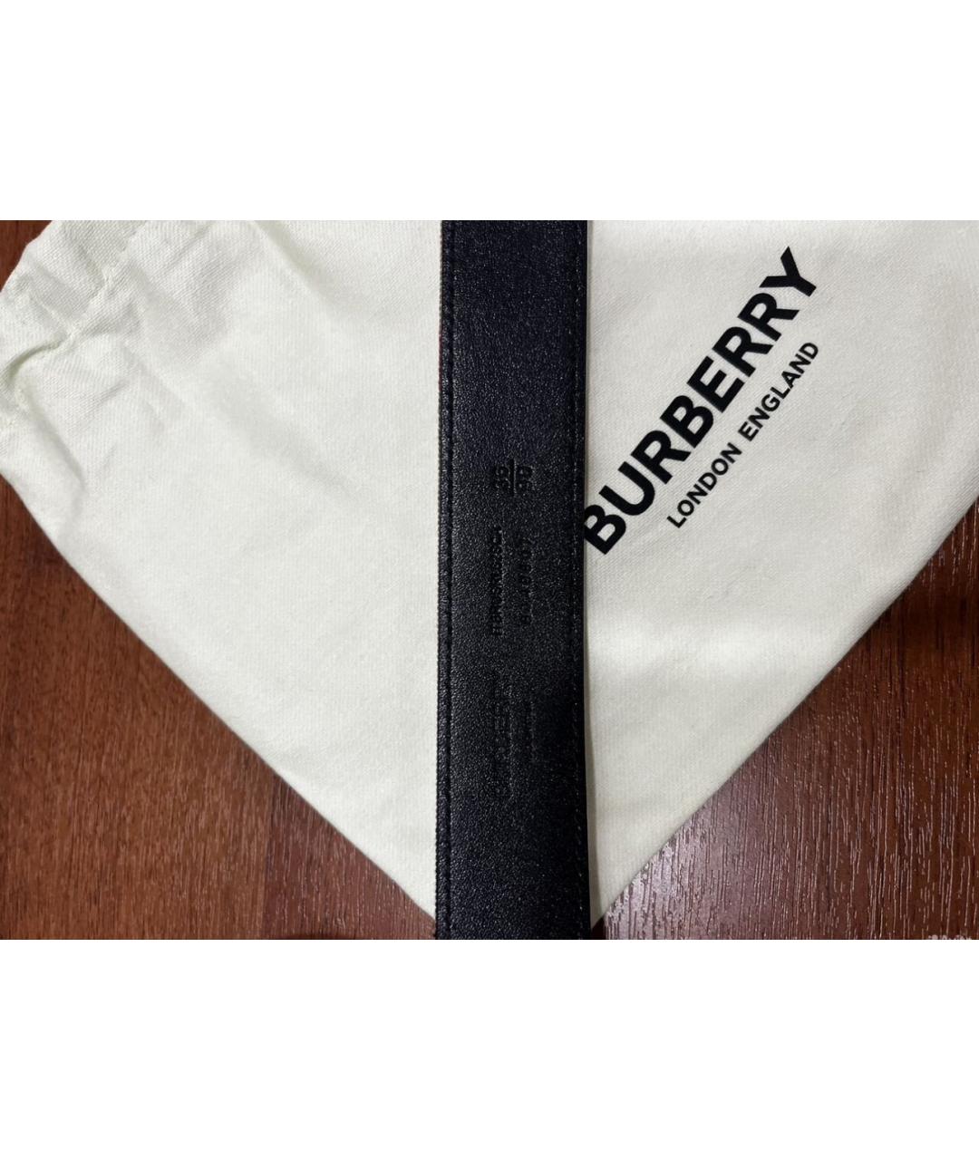 BURBERRY Коричневый ремень, фото 3