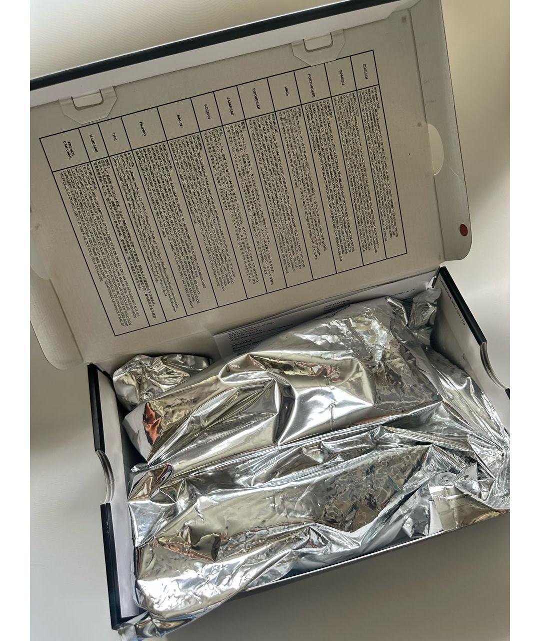 NIKE Белые кожаные кроссовки, фото 6