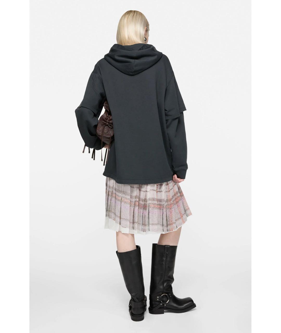 ACNE STUDIOS Черный хлопковый джемпер / свитер, фото 4