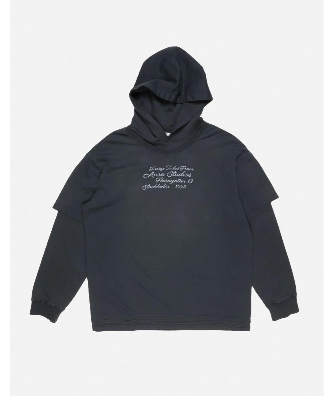 ACNE STUDIOS Черный хлопковый джемпер / свитер, фото 6