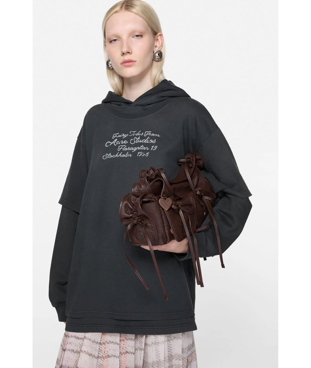 ACNE STUDIOS Черный хлопковый джемпер / свитер, фото 5