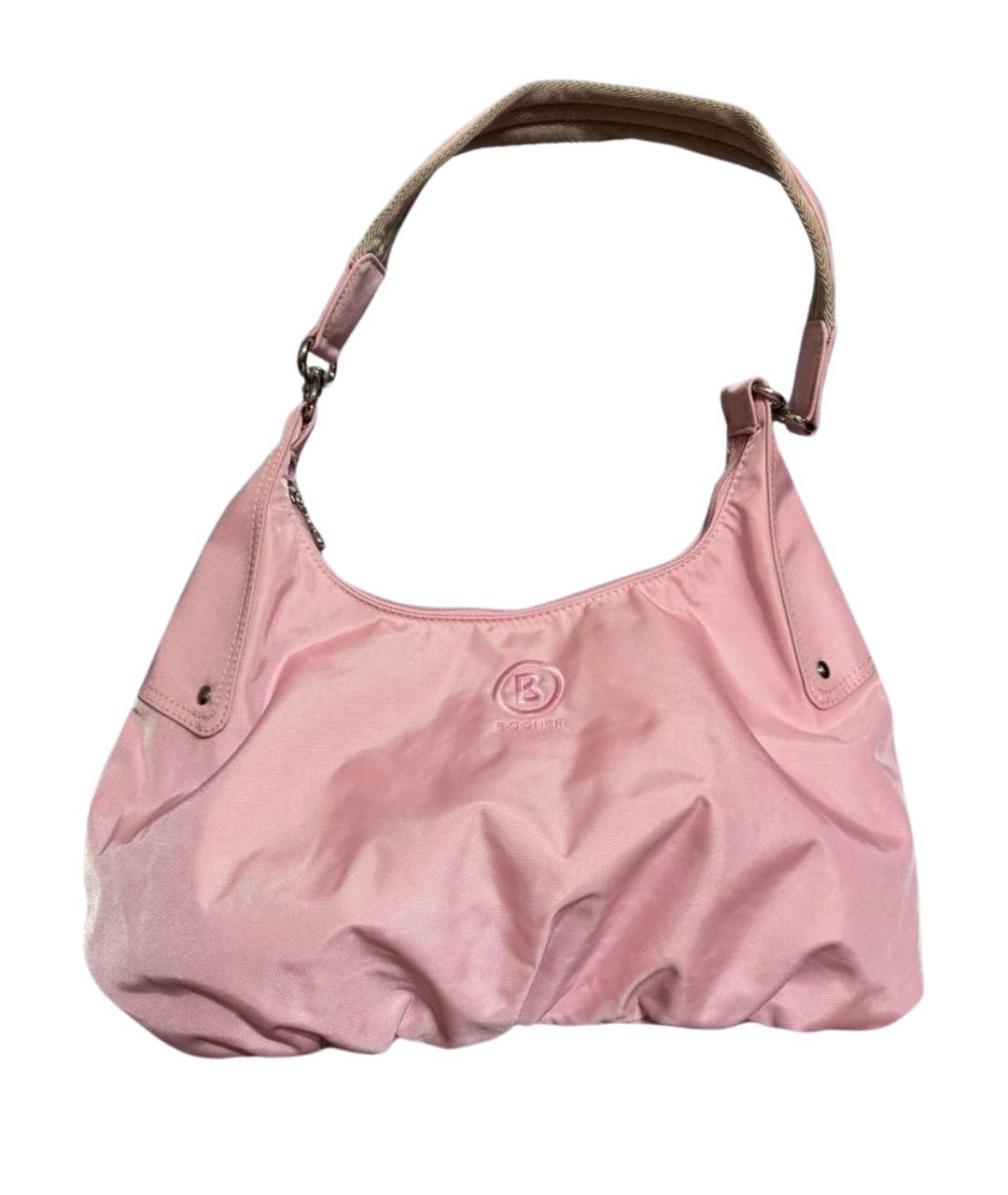 BOGNER Розовая тканевая дорожная/спортивная сумка, фото 1