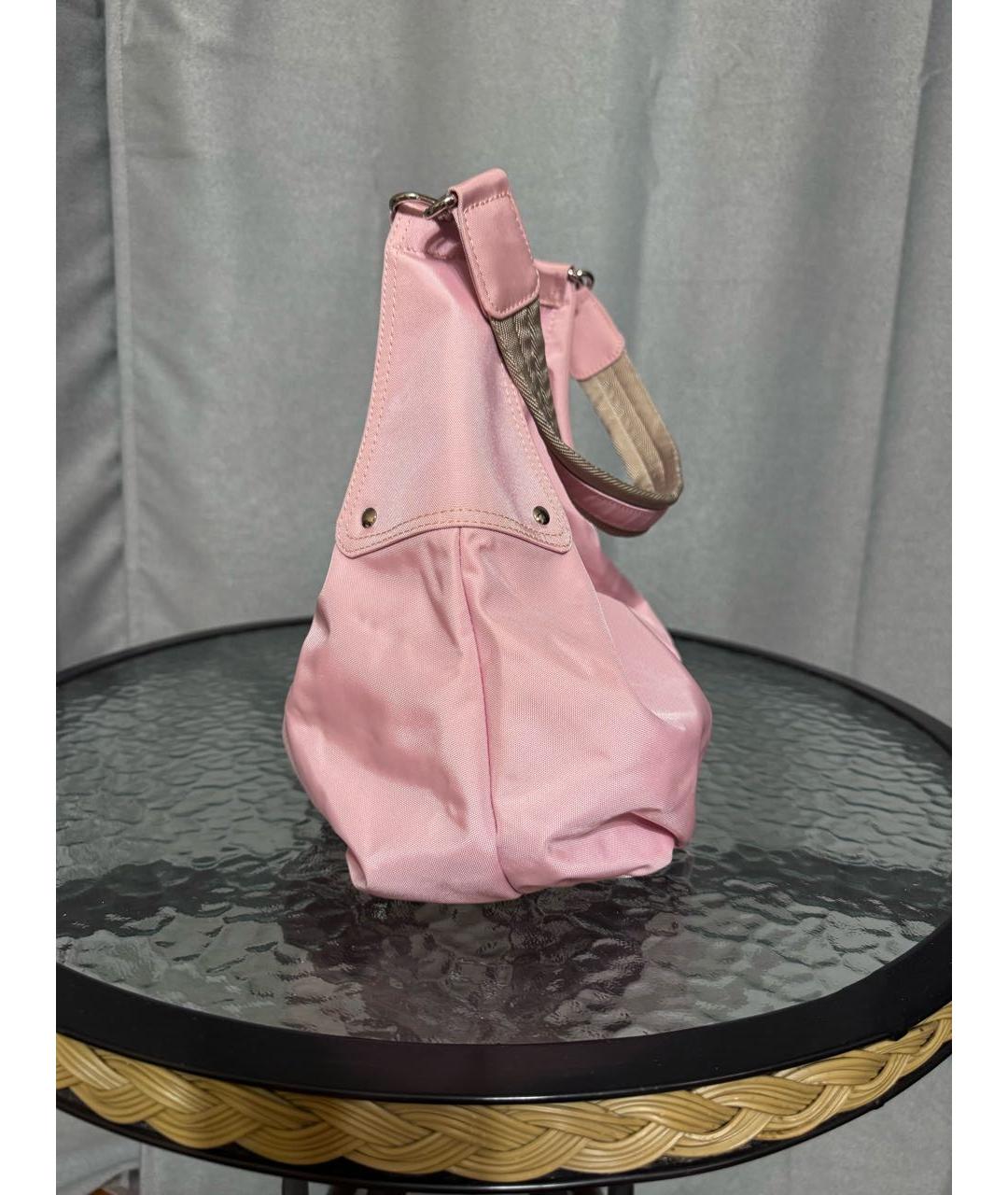 BOGNER Розовая тканевая дорожная/спортивная сумка, фото 2