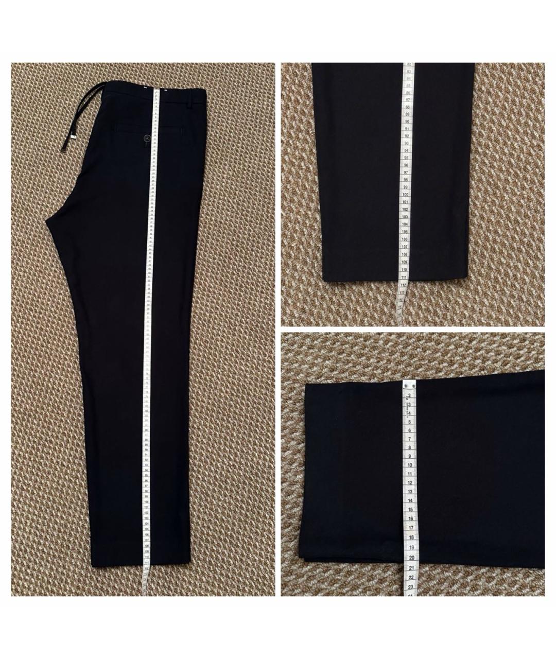 BOGNER Темно-синие повседневные брюки, фото 8