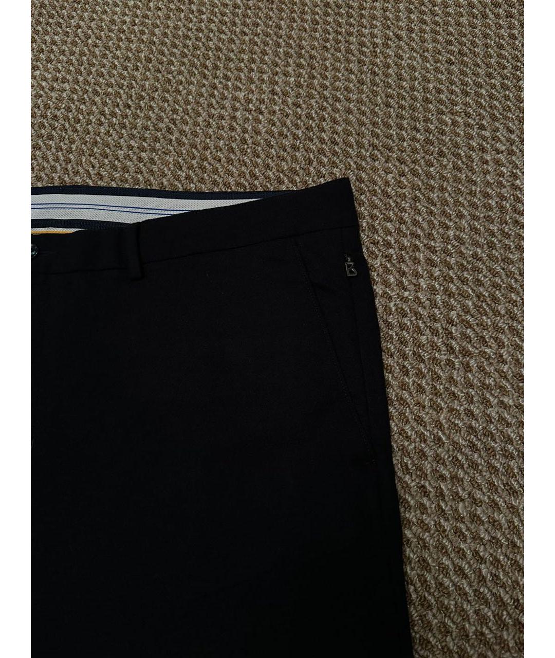 BOGNER Темно-синие повседневные брюки, фото 4