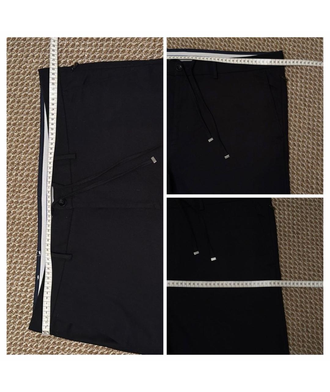 BOGNER Темно-синие повседневные брюки, фото 7