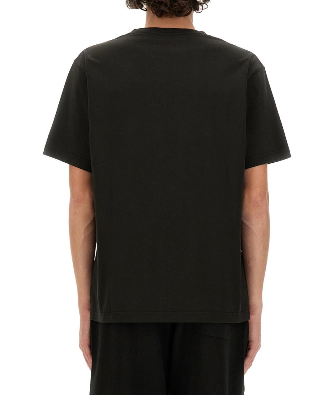KENZO Черная хлопковая футболка, фото 3