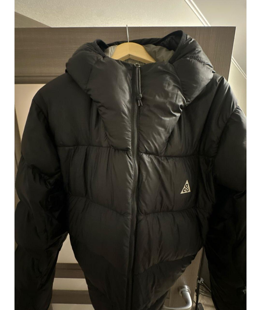 NIKE ACG Черный полиэстеровый пуховик, фото 4