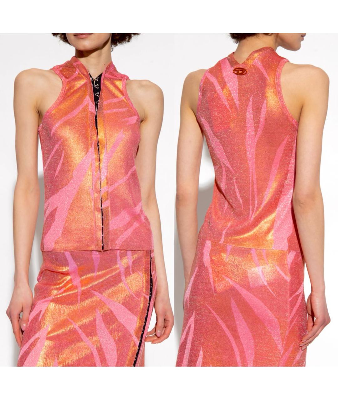 DIESEL Мульти ацетатная майка, фото 5