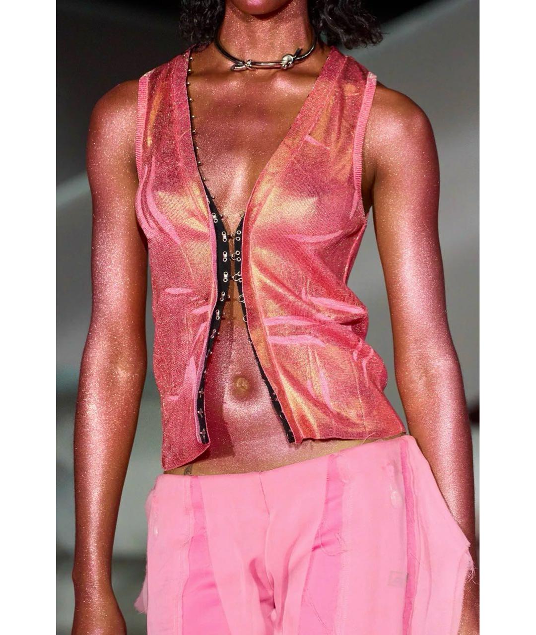 DIESEL Мульти ацетатная майка, фото 2