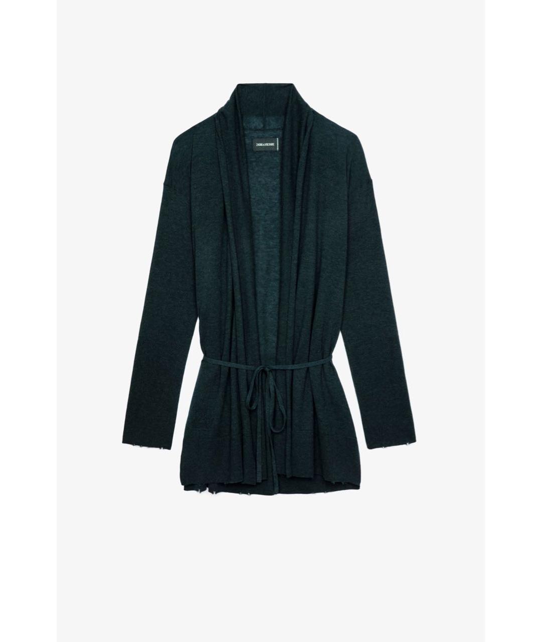 ZADIG & VOLTAIRE Зеленый кашемировый кардиган, фото 4