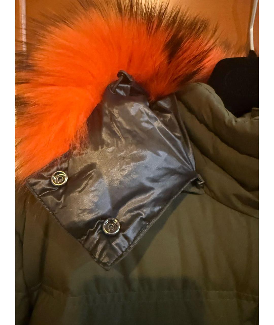 MOOSE KNUCKLES Хаки полиамидовая парка, фото 7