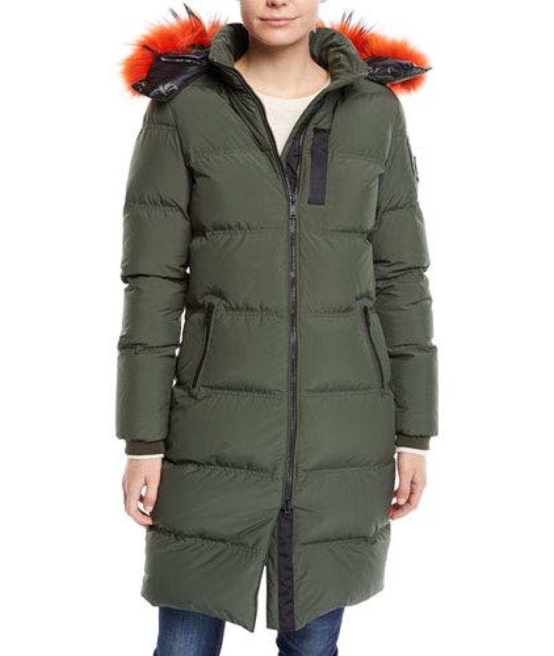 MOOSE KNUCKLES Хаки полиамидовая парка, фото 8