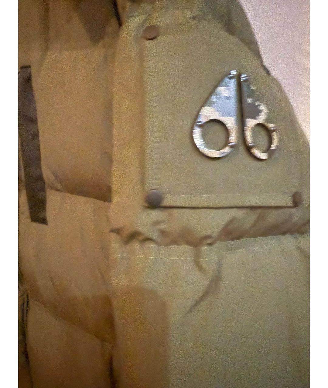 MOOSE KNUCKLES Хаки полиамидовая парка, фото 4