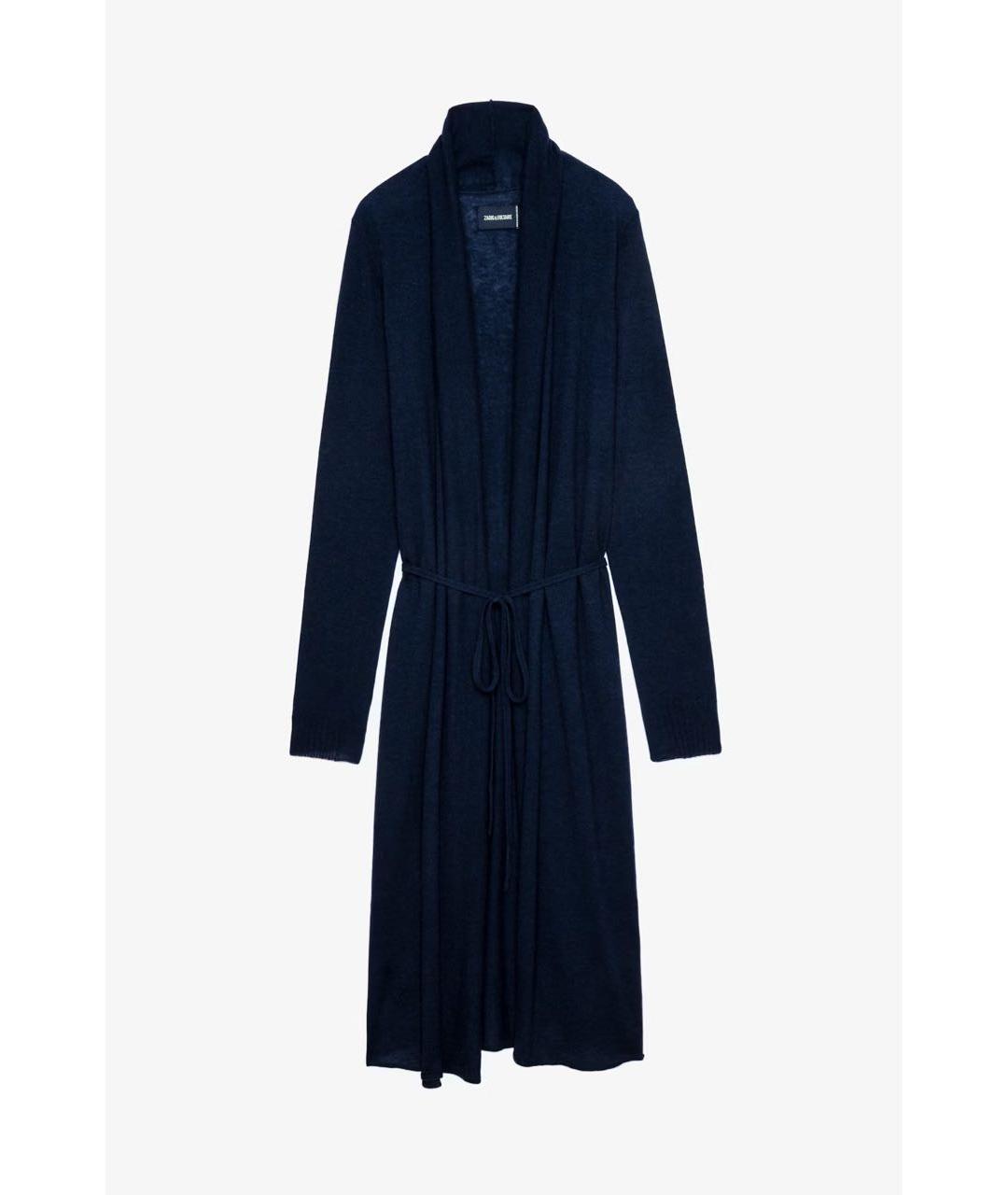 ZADIG & VOLTAIRE Темно-синий кашемировый кардиган, фото 5