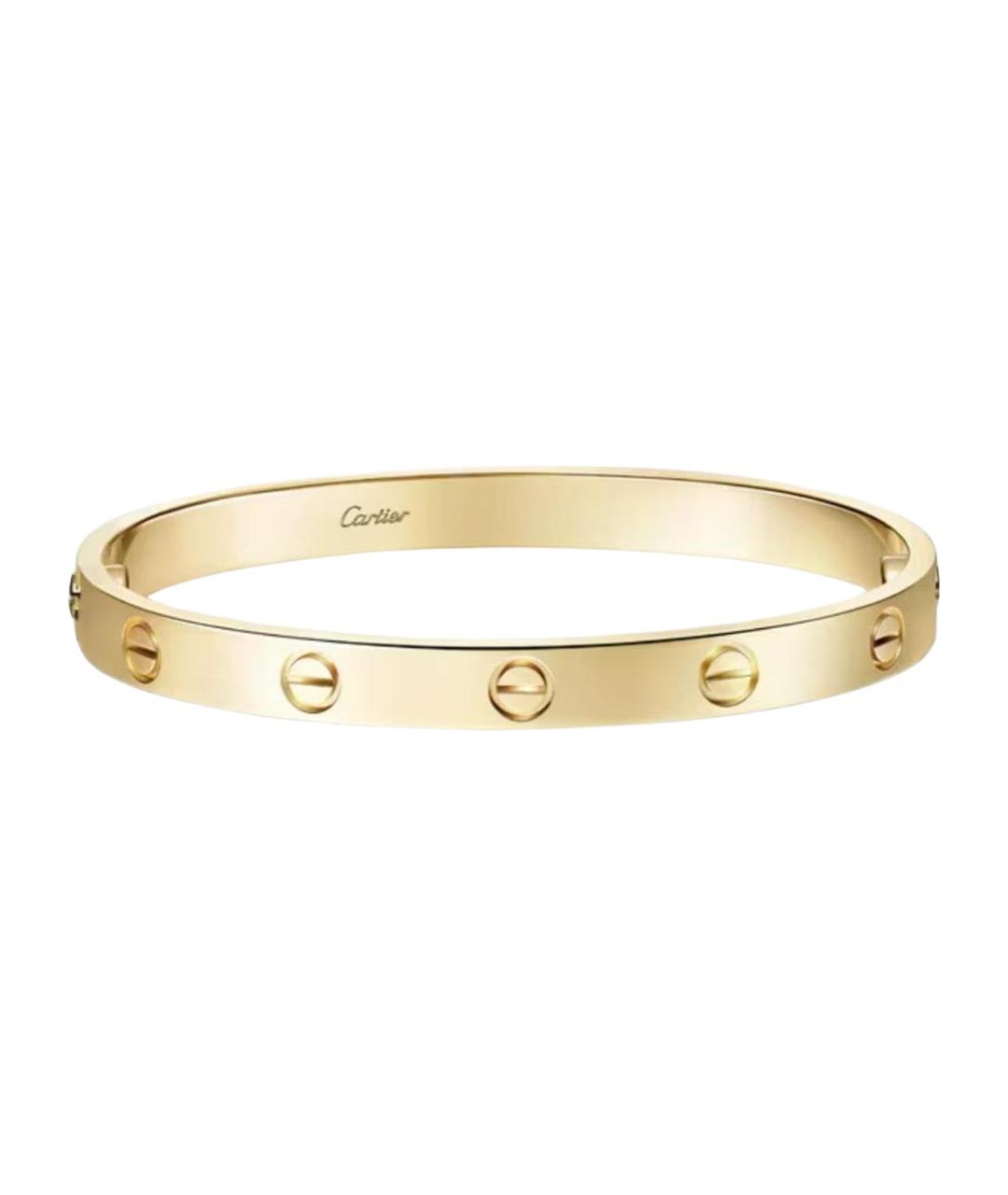 CARTIER Золотой браслет из желтого золота, фото 1