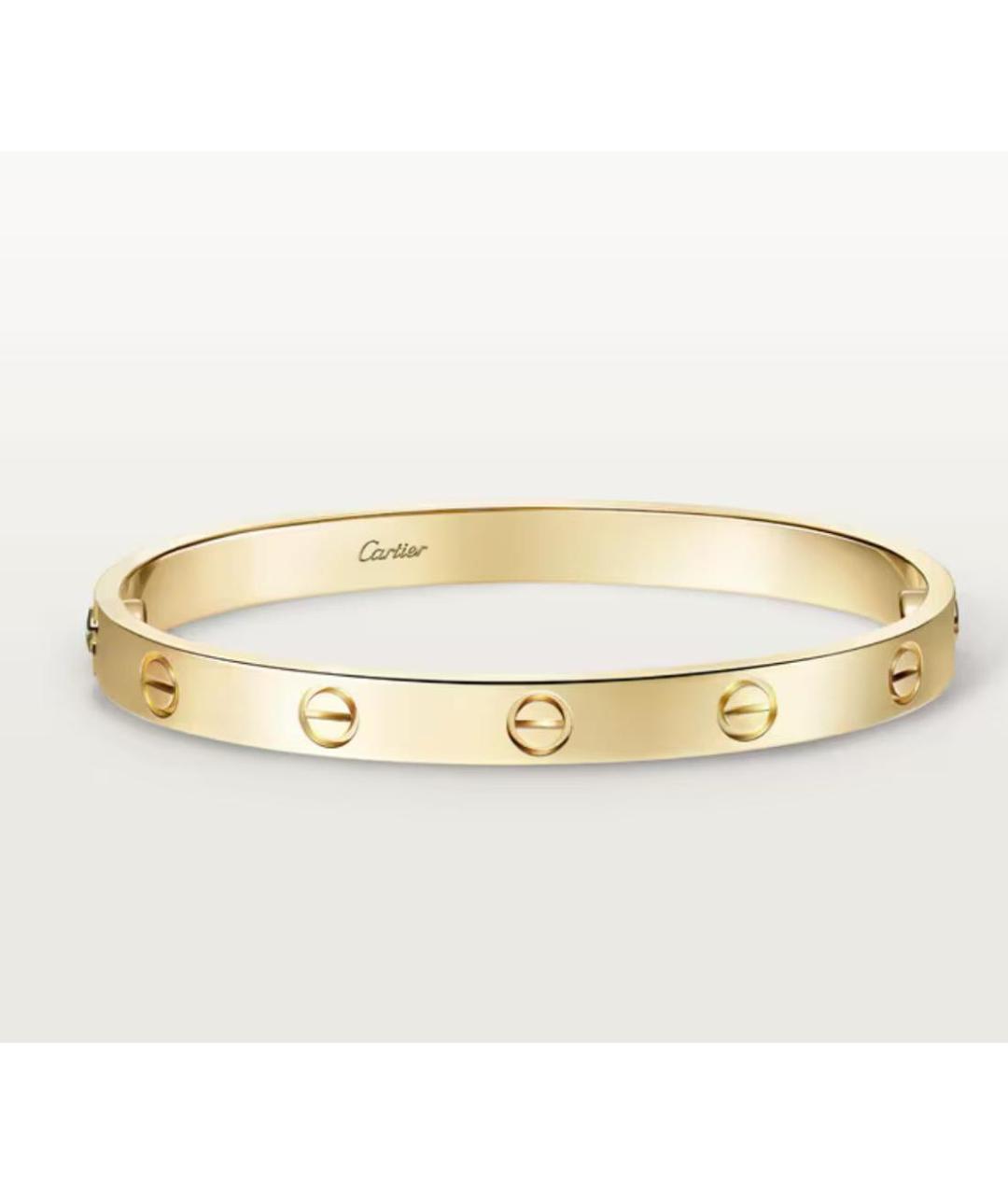 CARTIER Золотой браслет из желтого золота, фото 4