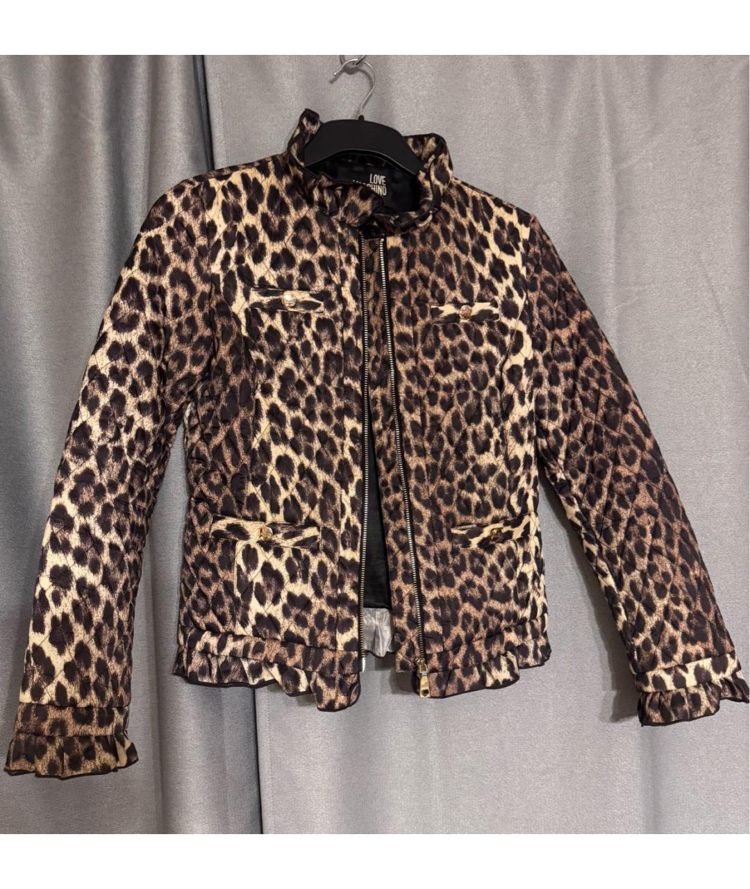 LOVE MOSCHINO Мульти полиэстеровая куртка, фото 8