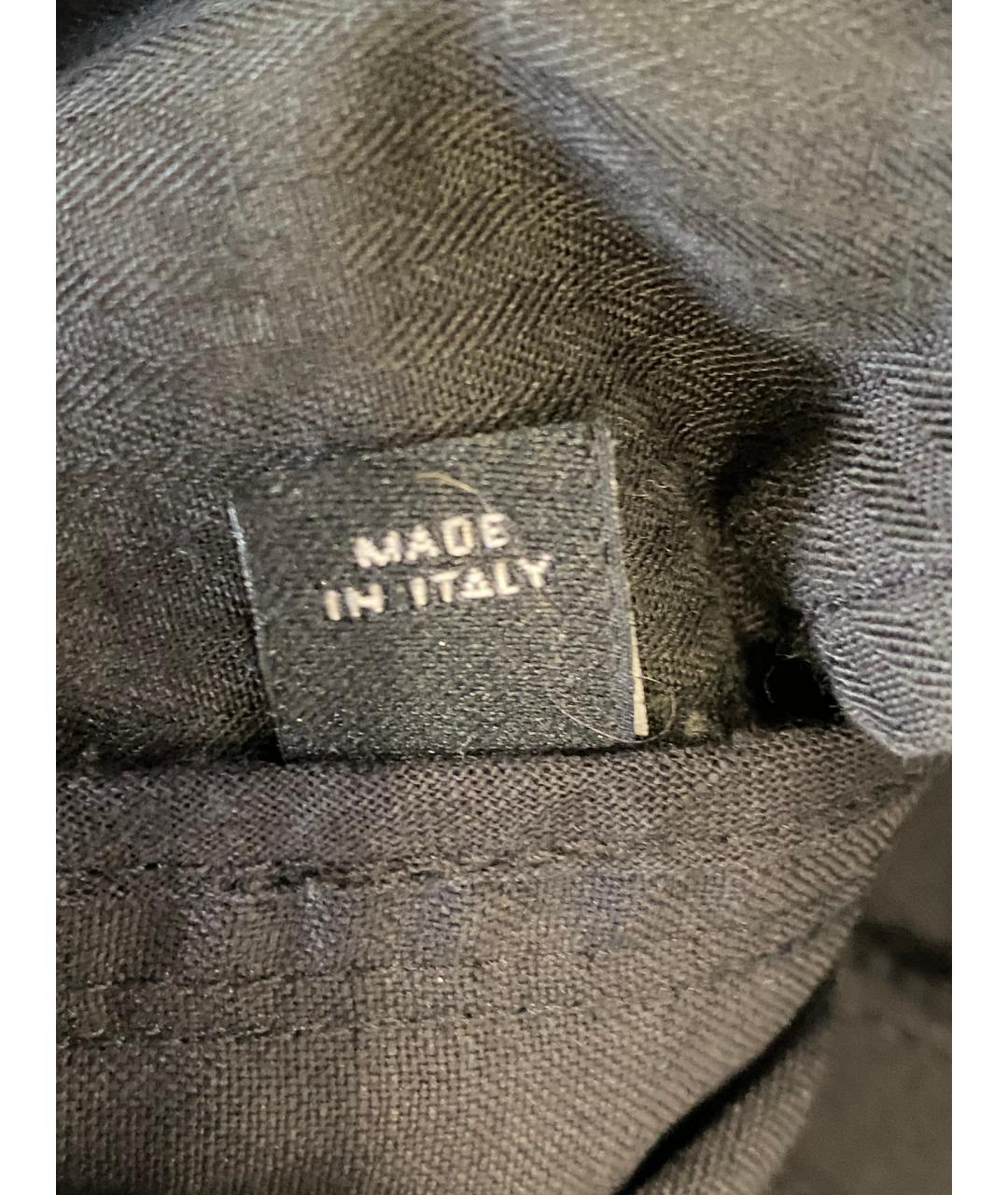 DOLCE&GABBANA Серые шерстяные классические брюки, фото 5