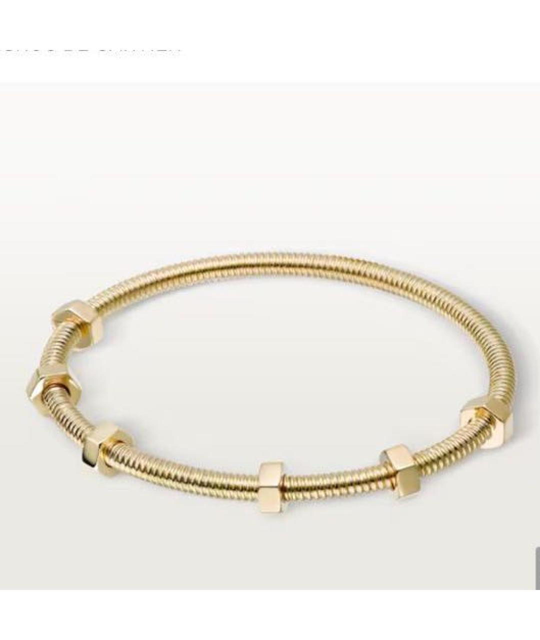 CARTIER Золотой браслет из желтого золота, фото 4