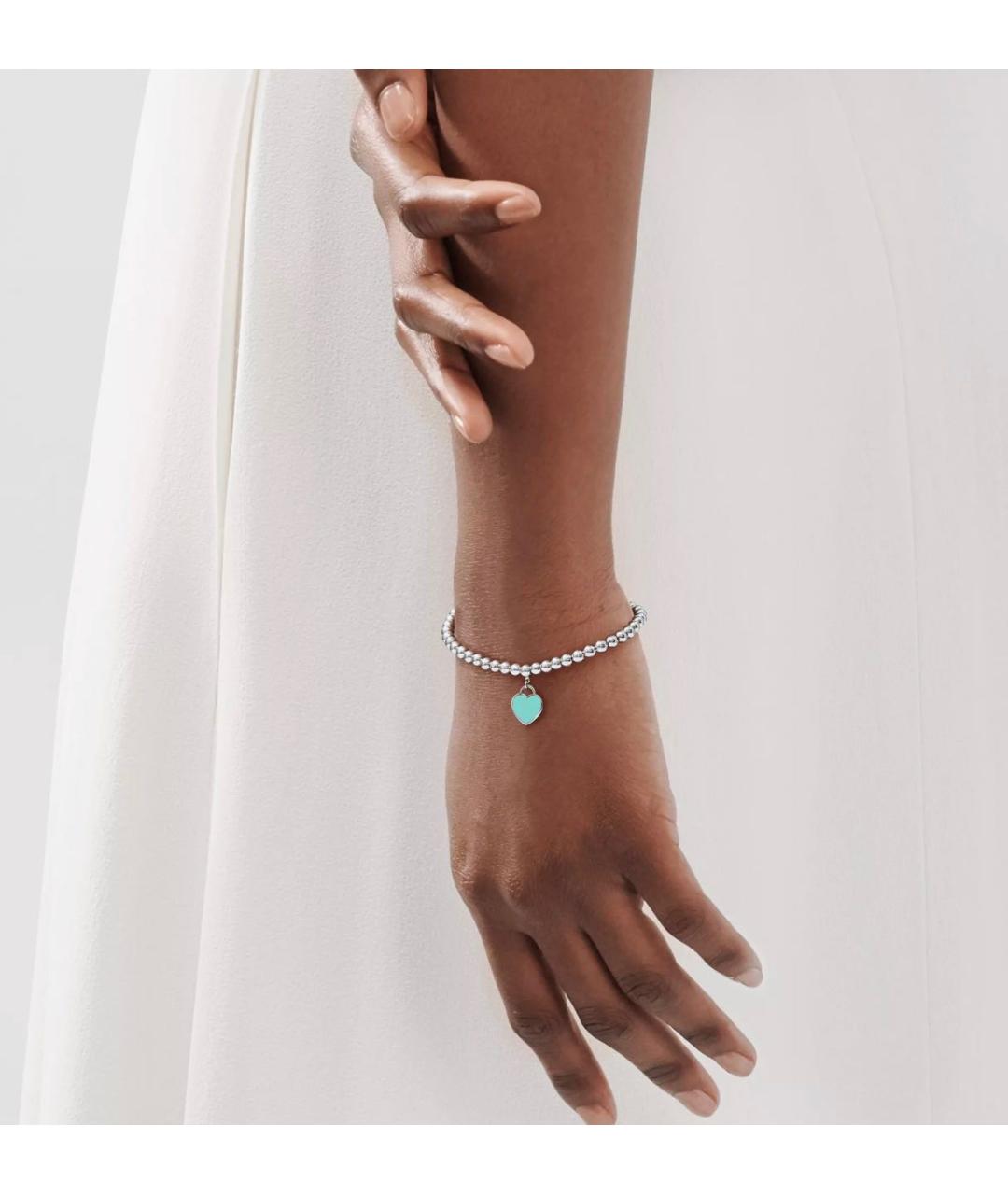 TIFFANY&CO Серебрянный серебряный браслет, фото 2