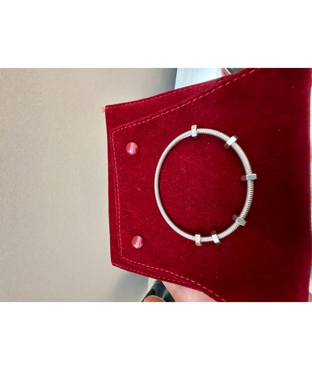 CARTIER Белый браслет из белого золота, фото 2