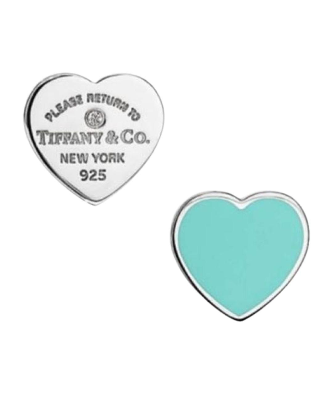 TIFFANY&CO Серебряные серебряные серьги, фото 1