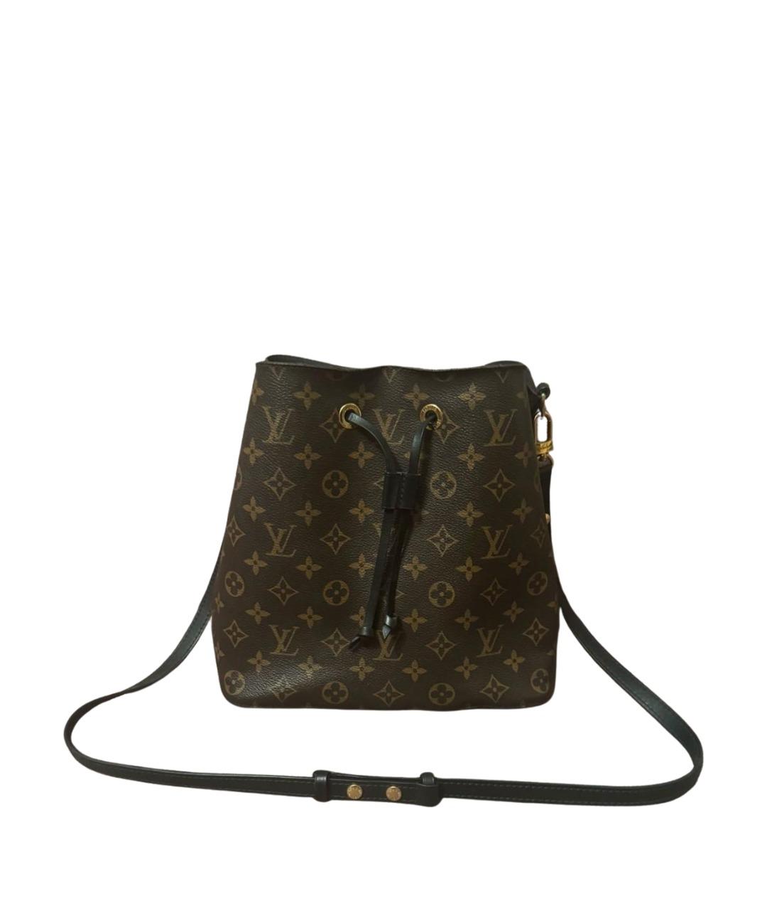 LOUIS VUITTON Коричневая сумка тоут, фото 9