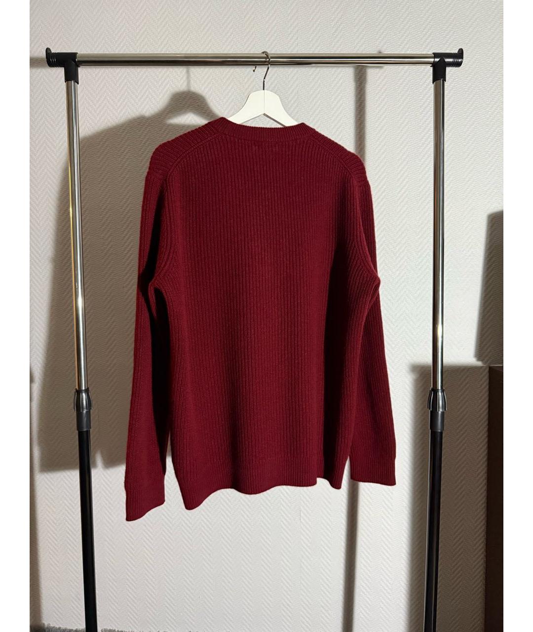 COS Бордовый кашемировый джемпер / свитер, фото 4