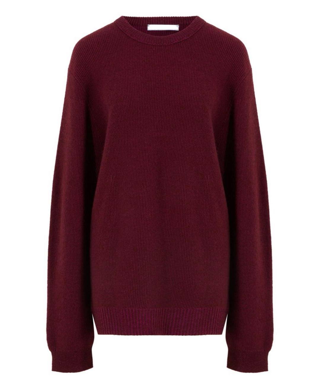 COS Бордовый кашемировый джемпер / свитер, фото 1
