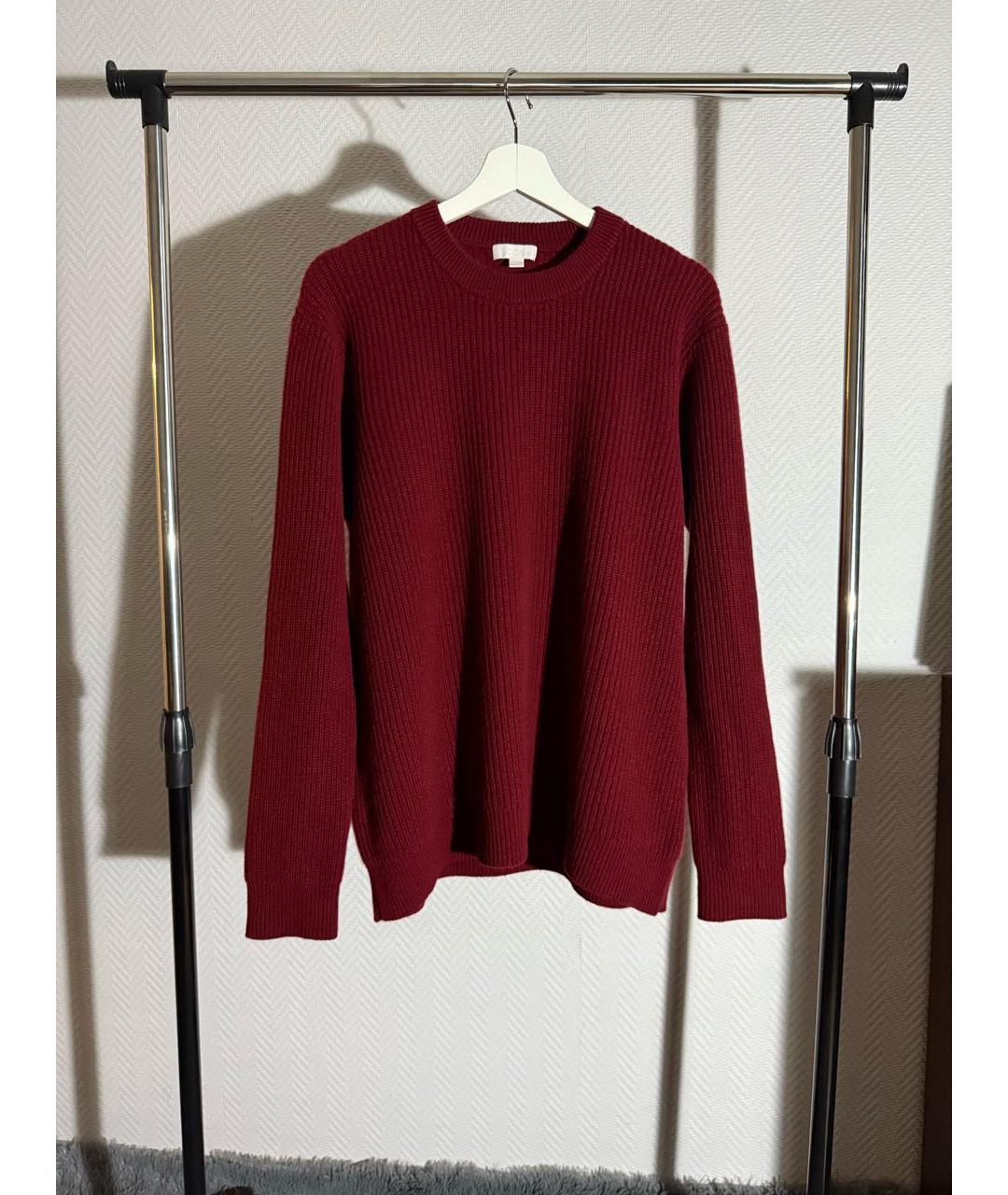 COS Бордовый кашемировый джемпер / свитер, фото 3