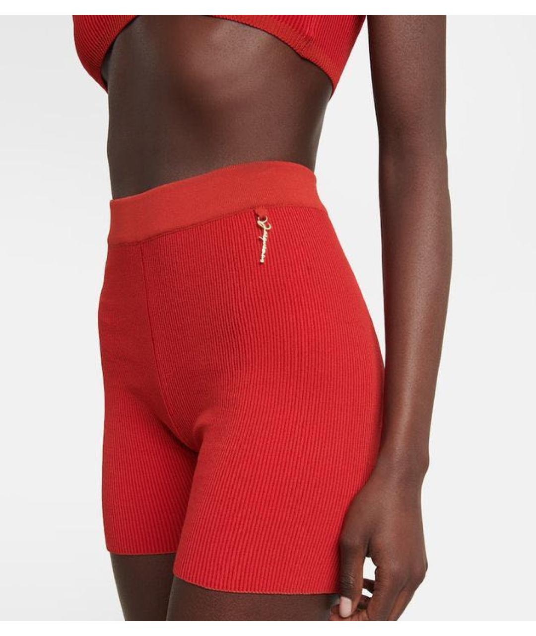 JACQUEMUS Красный вискозный костюм с брюками, фото 3