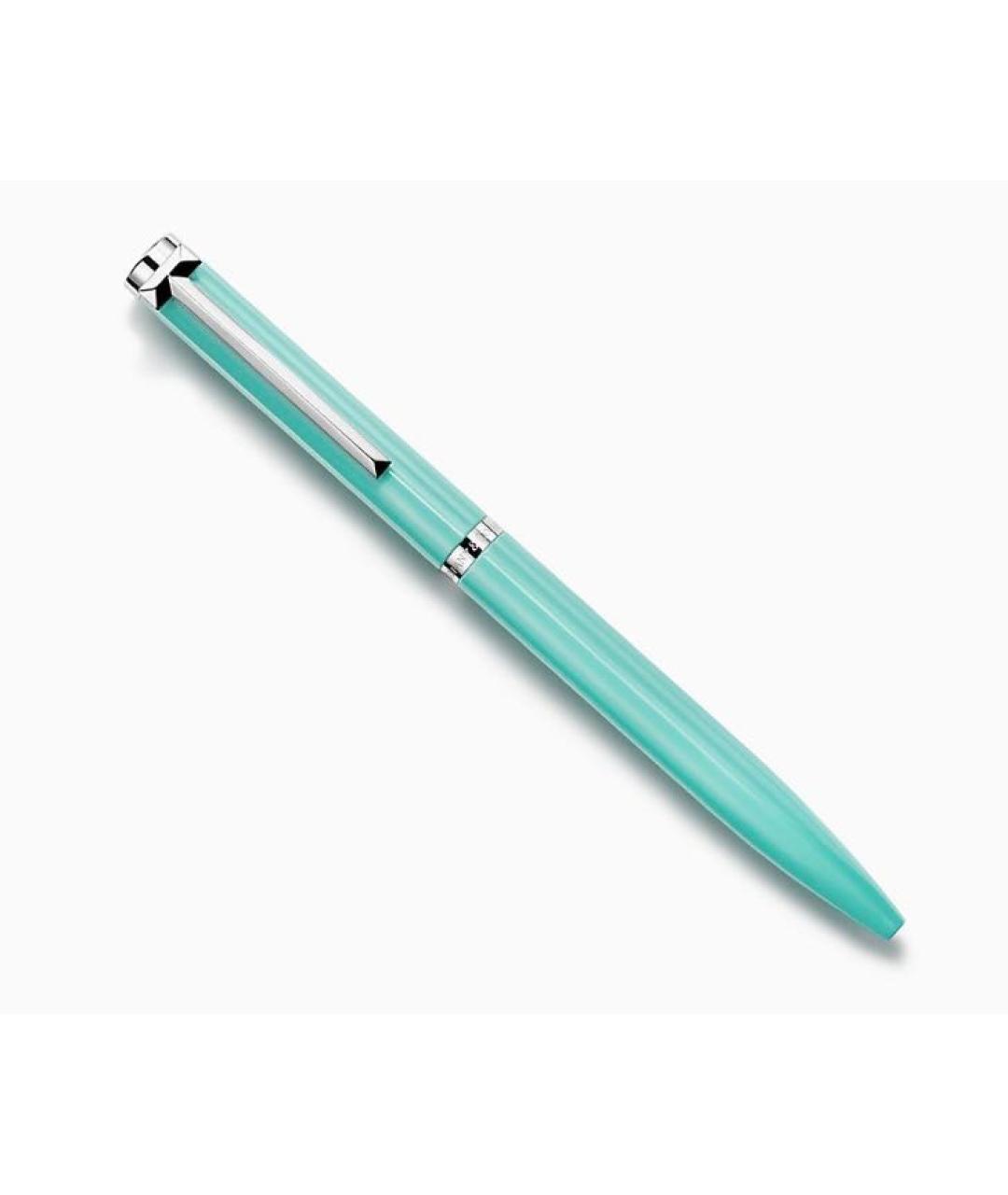 TIFFANY&CO Бирюзовая шариковая ручка, фото 3